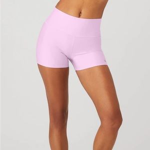 Alo Yoga 3” High-Waisted Airlift Short in Sugarplum Pink
